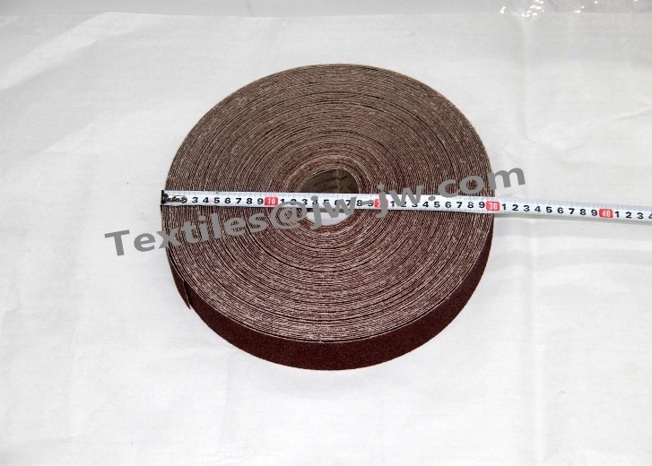 Woven Abrasive Width 2'' / 50mm L=50 M-Roll P40 Weaving Loom Spare Parts Weight 3.5kg